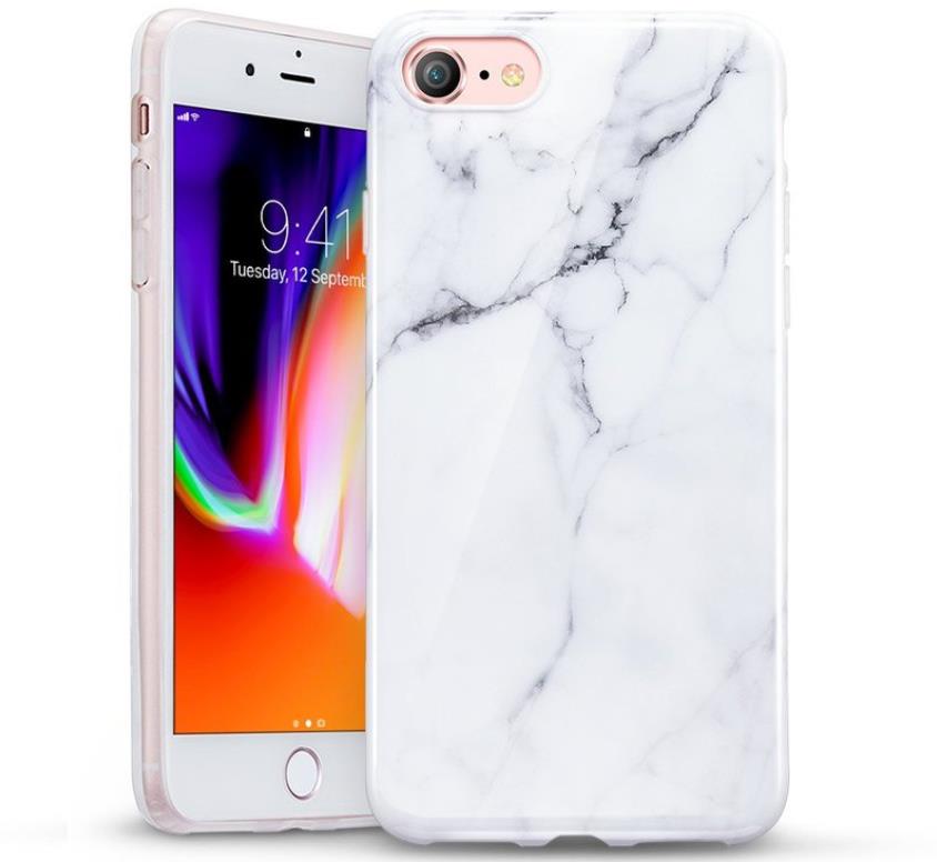 iPhone SE 2020 Marmor Dünne Weiche Hülle