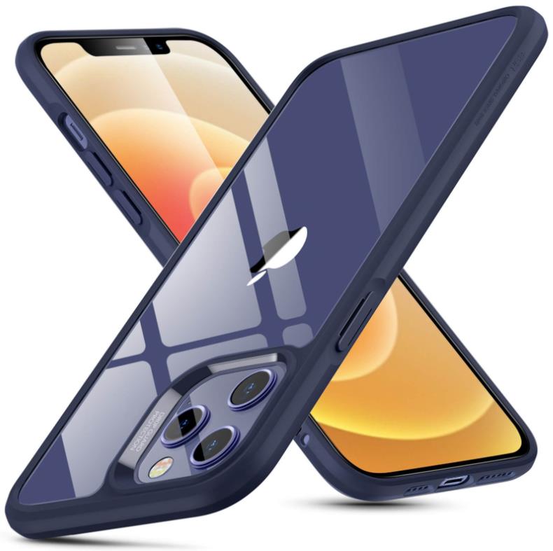 iPhone 12 Pro Max Echo Panzerglas Hart-Hülle
