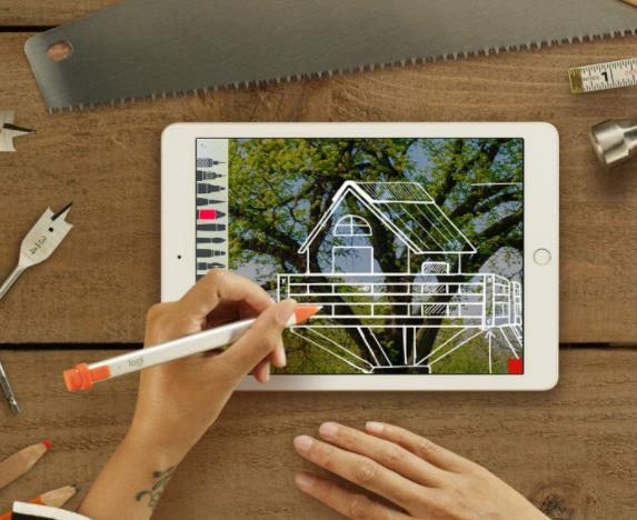 Logitech Crayon Digitaler Zeichnenstift für das iPad Pro