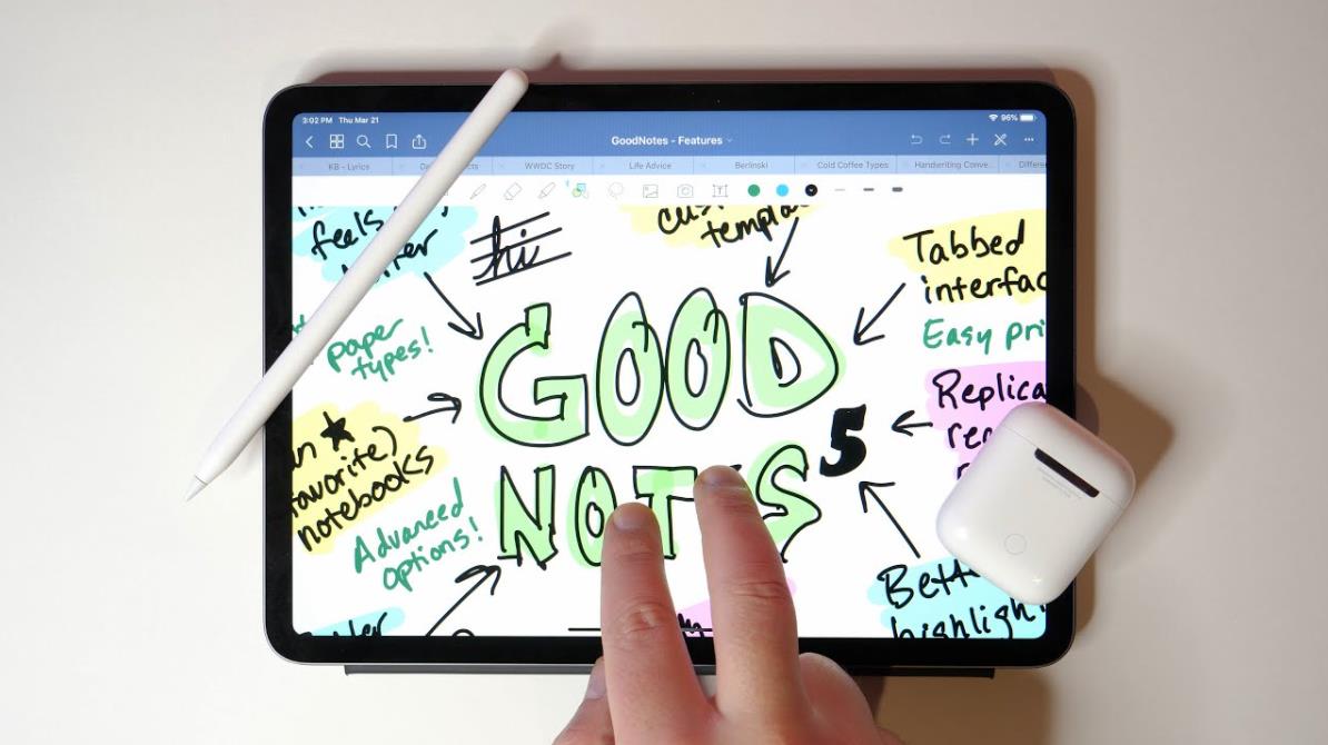 GoodNotes Apps für Notizen für das iPad