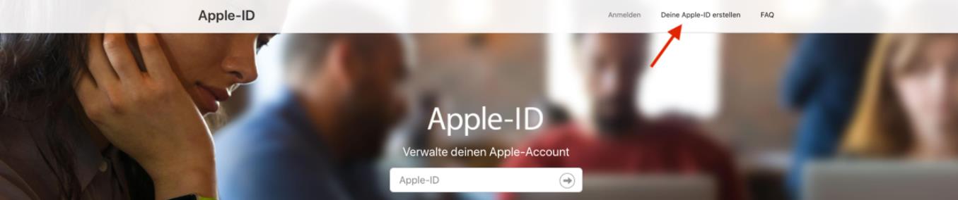 Deine Apple-ID erstellen